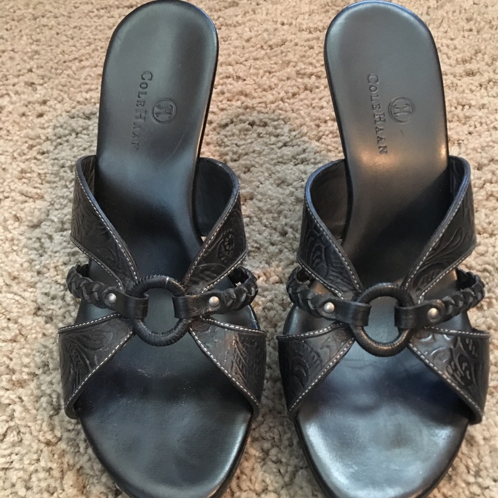 Black Cole Haan Slides